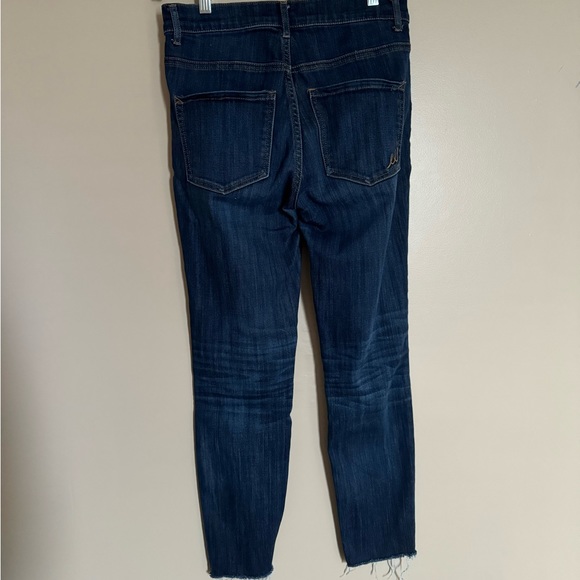 Express cropped legging, midrise jean size 6 - Picture 2 of 3